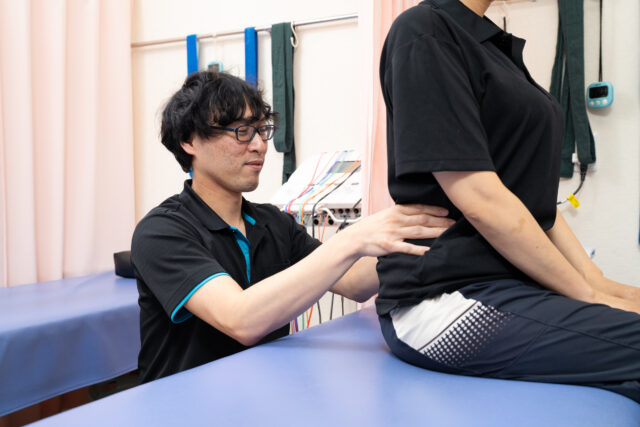 3. 体の状態を確認しながら行うやさしい施術